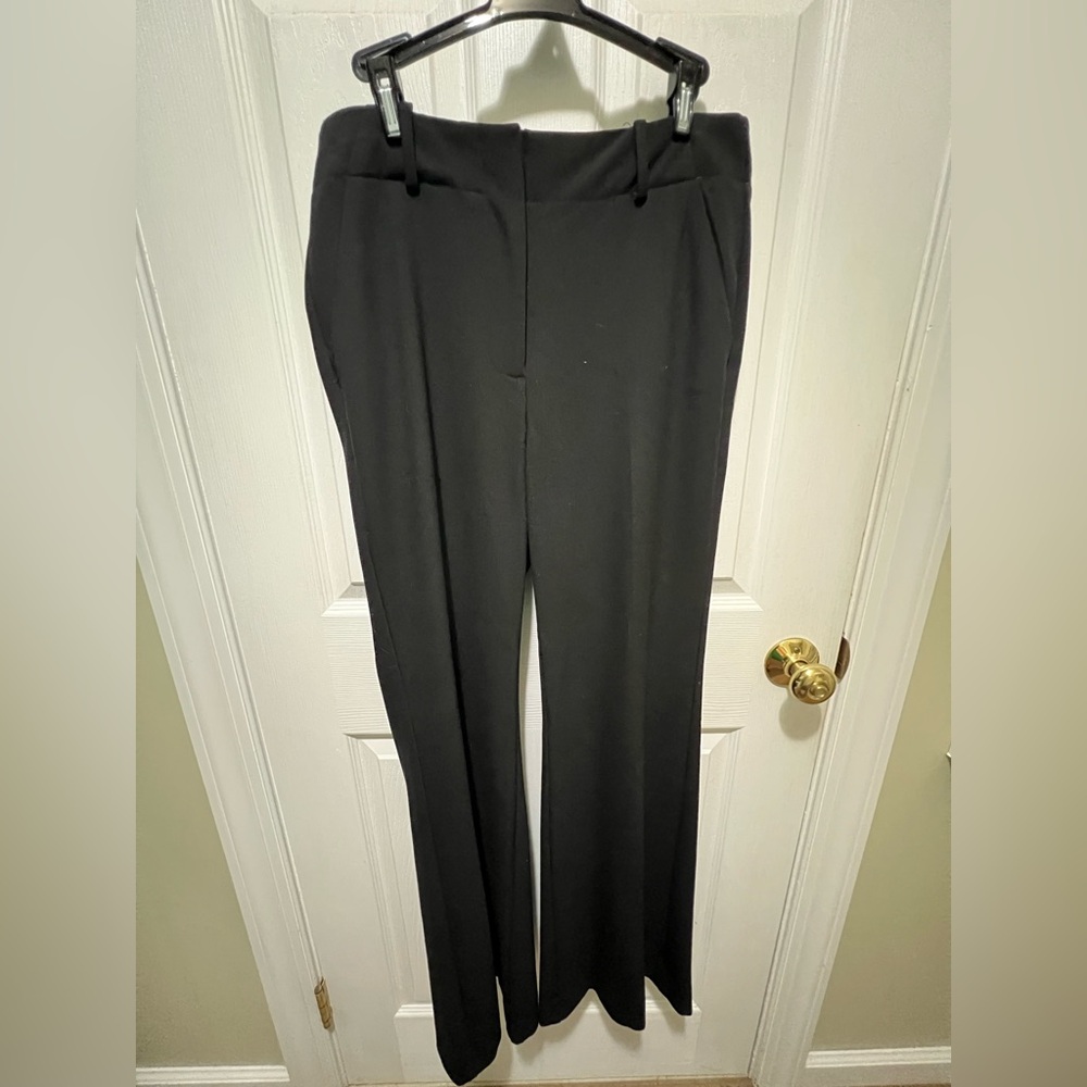 Jennifer Lopez Black Wide Leg Pants